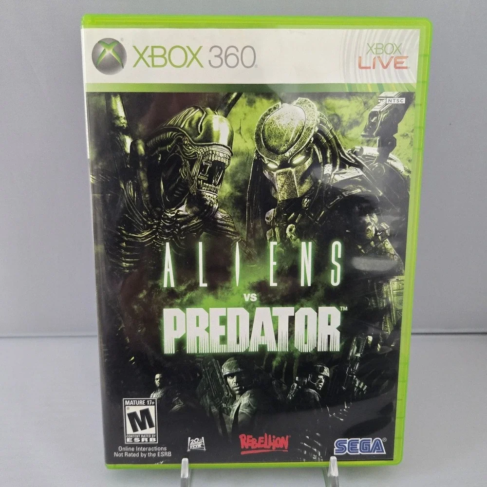 Aliens vs. Predator 2010 -‎ Microsoft Xbox 360 - Complete CIB W/ Manual TESTED